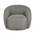 **Moderne fauteuil met gestoffeerde mesh bekleding**
