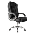 **Ergonomische Zwarte Bureaustoel met Comfortabele Armleuning**