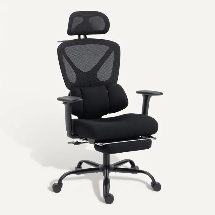 **Technisch Titel in het Nederlands: Ergonomische bureaustoel met verstelbare rugleuning en lendensteun**